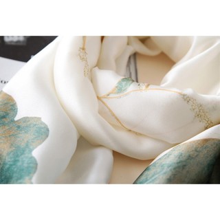 Khăn choàng lụa thời trang Green KC2622