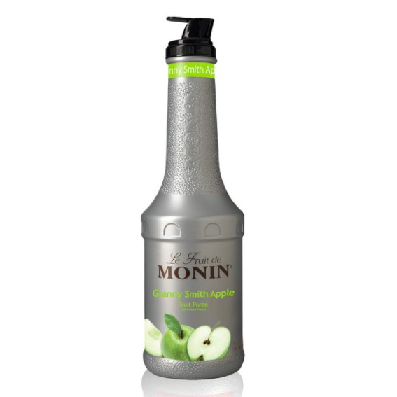 Mứt trái cây/ Puree /Fruit Mix Monin táo chai 1L. Hàng công ty có sẵn giao ngay