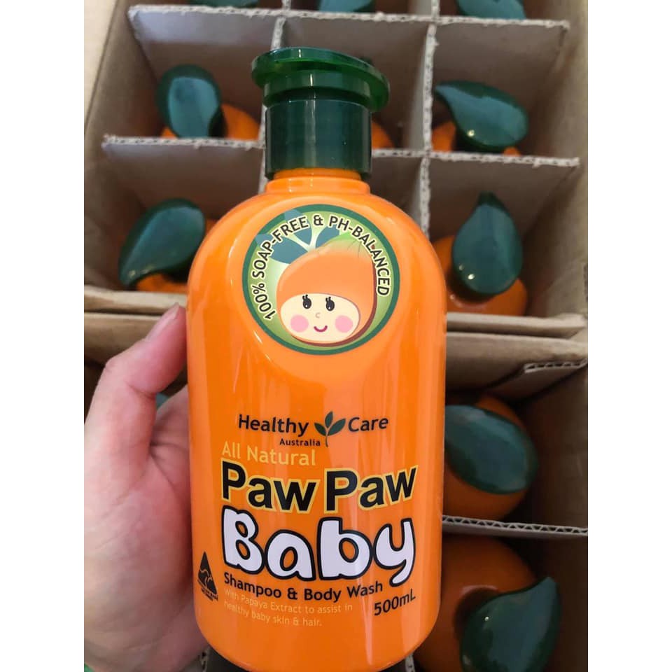 Sữa tắm gội Paw Paw Baby Healthy Care Úc dành cho bé