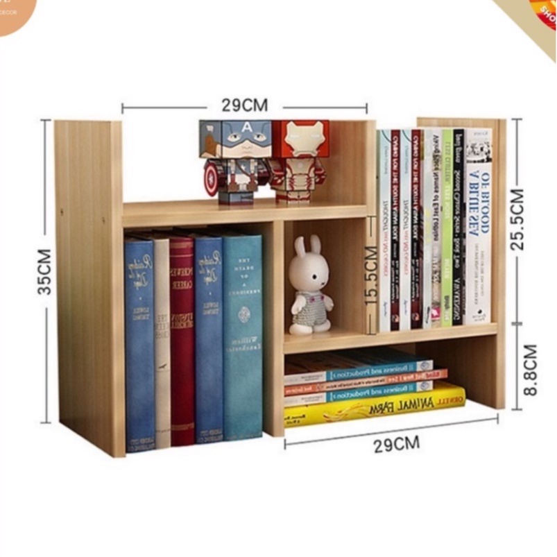 Kệ đa năng mini GỖ ĐỂ BÀN LẮP 2021