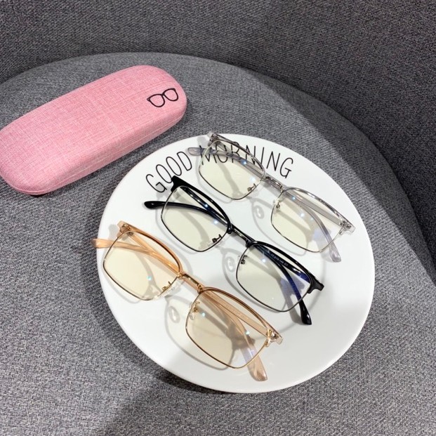 MẮT KÍNH NỮ THỜI TRANG GIẢ CẬN VINTAGE 90501 GỌNG CẬN DẺO