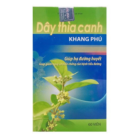 Dây Thìa Canh Khang Phú (lọ), phòng và hỗ trợ điều trị đái tháo đường