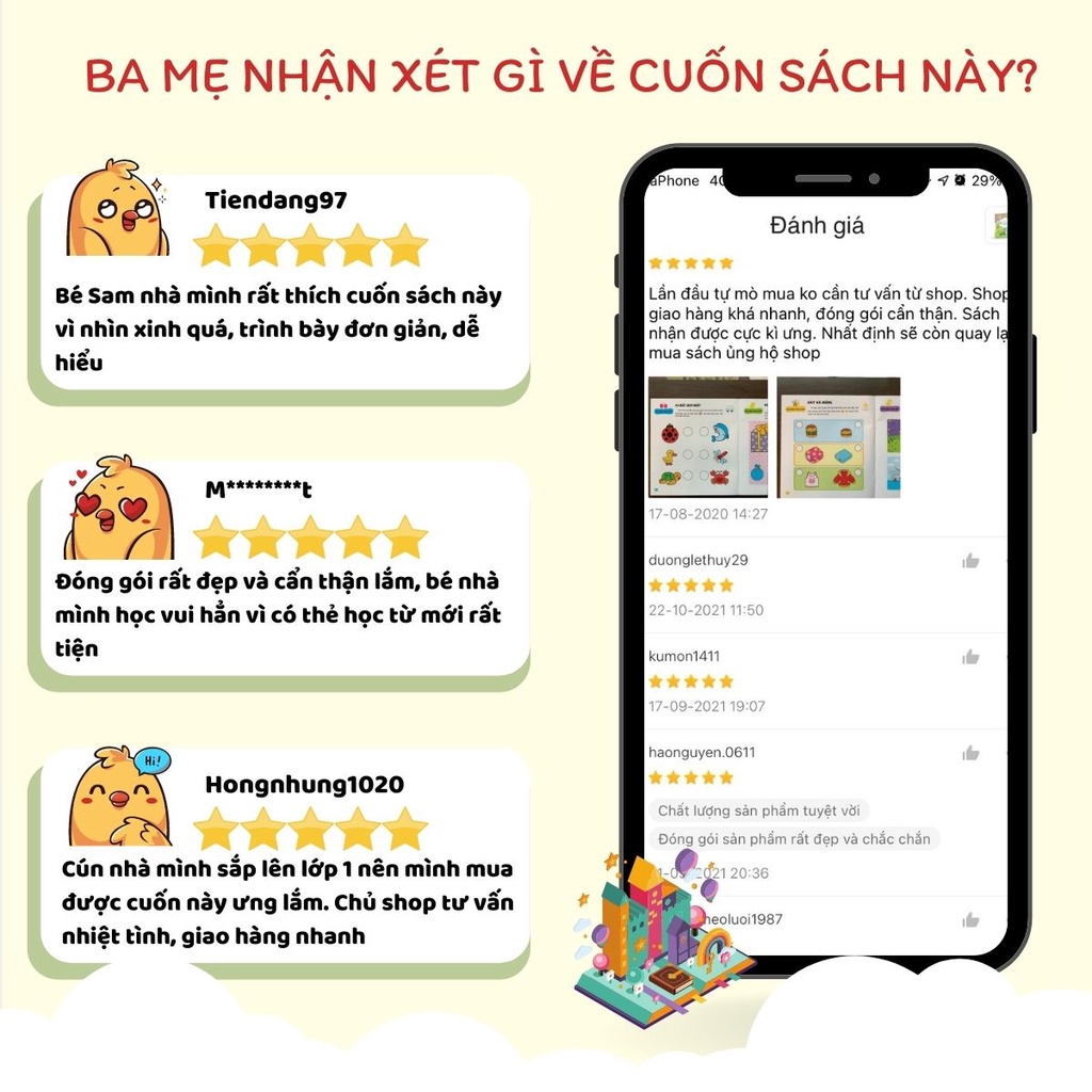 Sách Sticker phát triển chỉ số thông minh IQ dành cho trẻ 26 tuổi (lẻ tùy chọn)