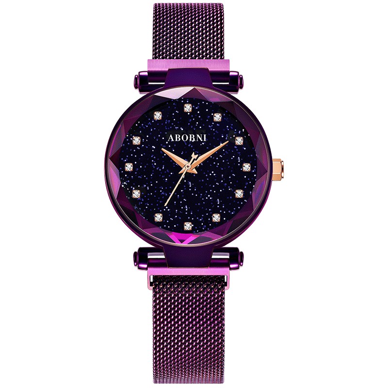Đồng hồ nữ dây kim loại Aborni Thạch Anh | BigBuy360 - bigbuy360.vn