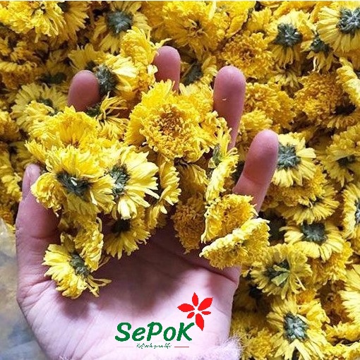 Hoa Cúc Vàng Sấy Khô Sepok - 50g/100g