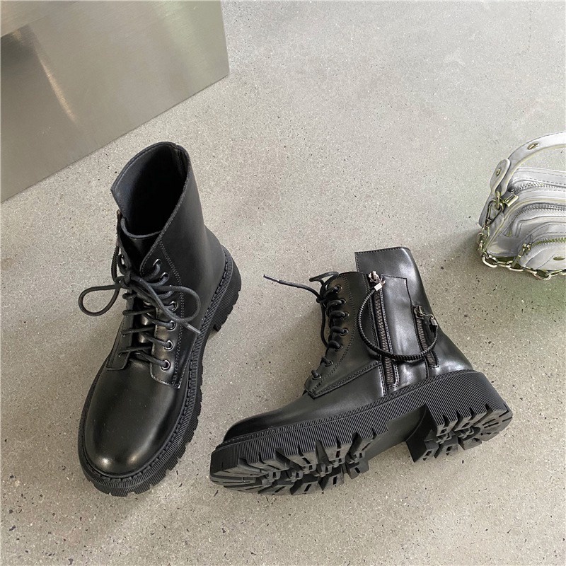 ( Sẵn sz 39, phiên bản 2021 ) Boots Martin phong cách nổi loạn cá tính dành cho nữ, hàng quảng châu loại đẹp