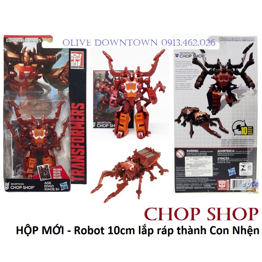 HỘP MỚI - Robot 10cm lắp ráp như hình - TRANSFORMERS