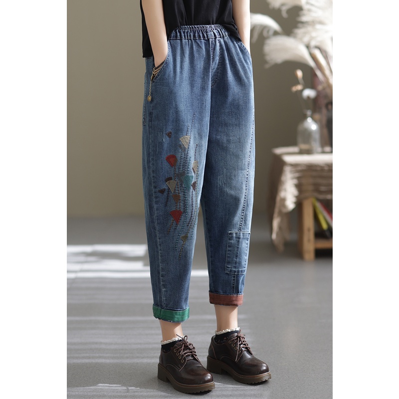 Quần JEANS nữ thiết kếQS39