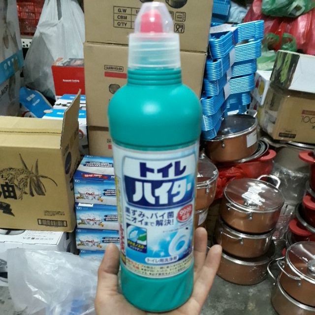[Hỏa Tốc HN] Chai tẩy rửa bồn cầu Toilet Haiter KAO 500ml Nội địa Nhật Bản