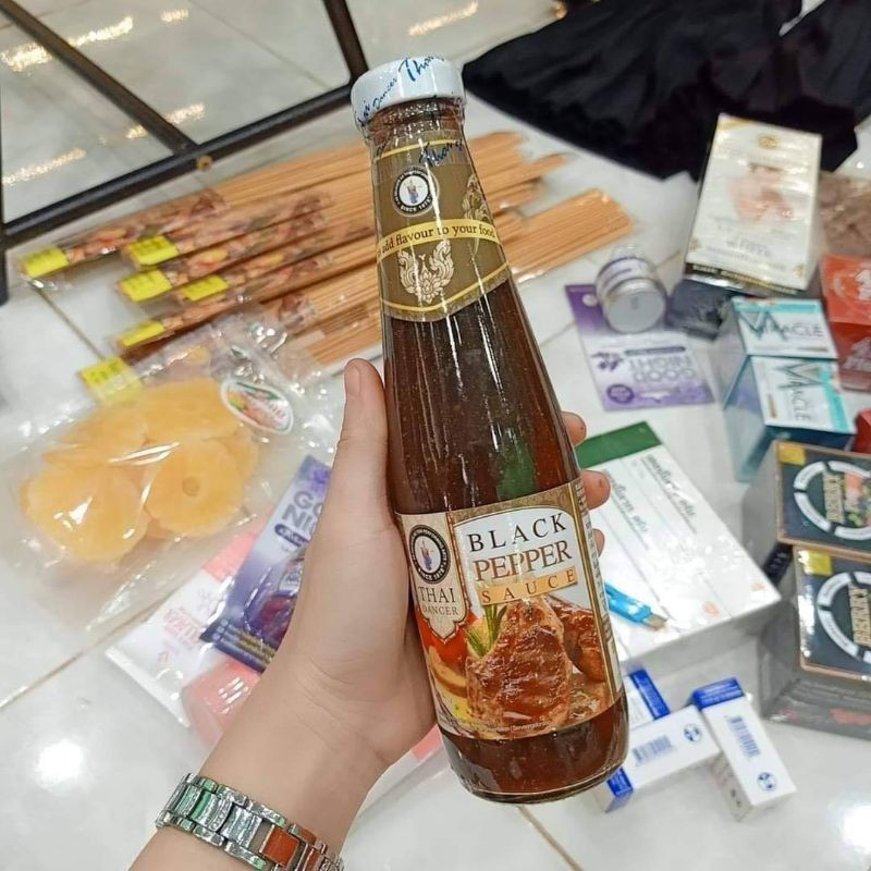 SỐT TIÊU ĐEN ƯỚP BÒ THẦN THÁNH THÁI LAN