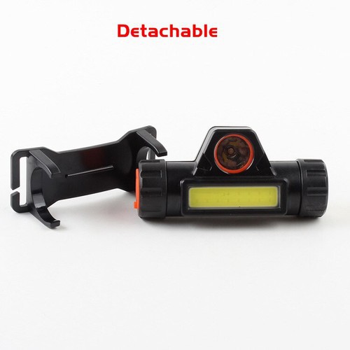 Đèn pin đội đầu 2 bóng tiện ích xoay 90 độ