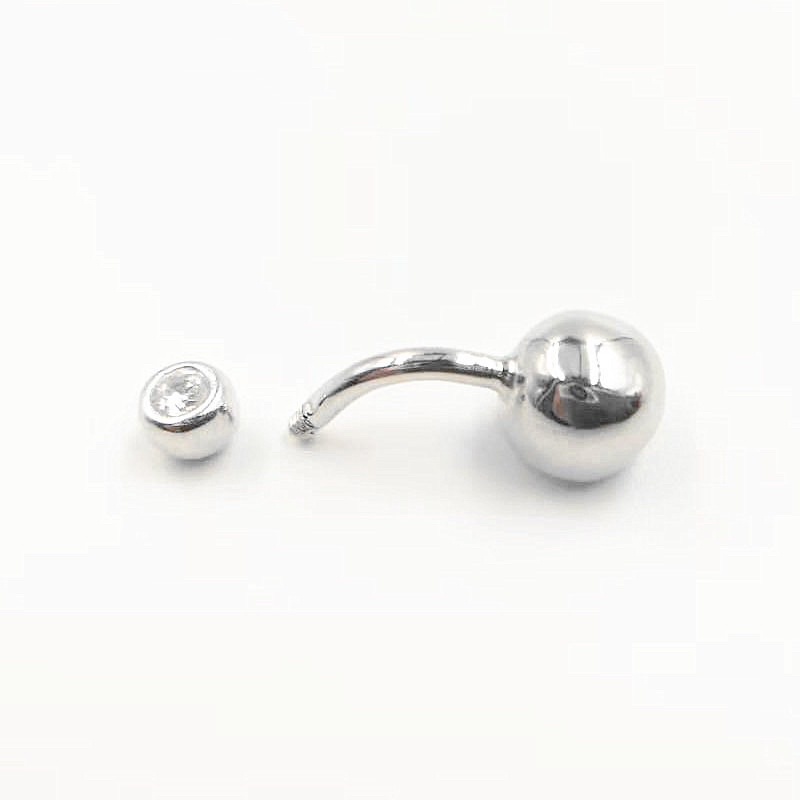 Khuyên rốn Hellen 8mm và 10mm Bạc s925 - HuongGiangSilver