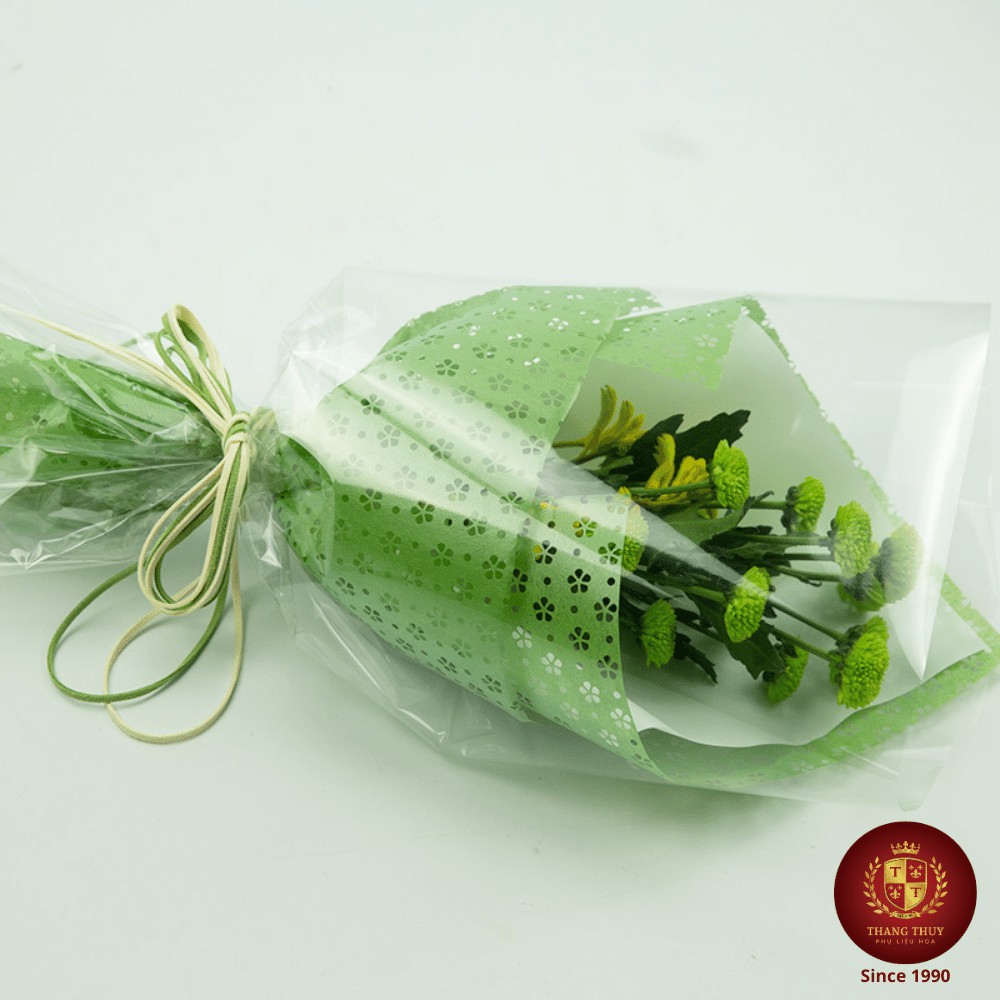 Giấy gói hoa Bóng kinh Trong