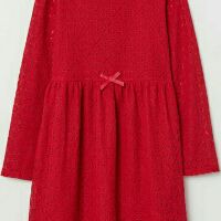 Váy ren dài tay H&M (2-8T)