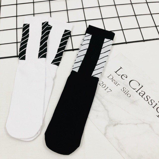 ( Shopee ) vớ off white