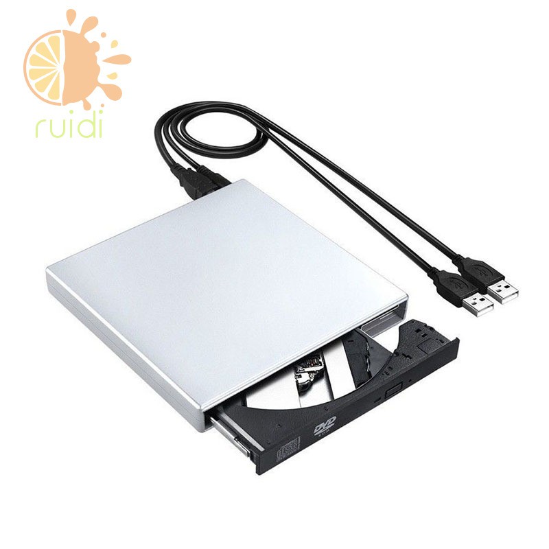 USB External DVD CD RW Disc Writer Player Drive for PC Laptop