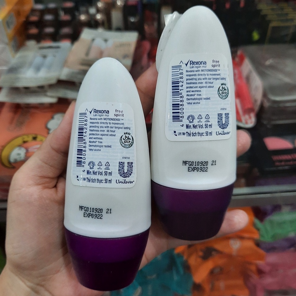 Lăn khử mùi Rexona Free Spirit 50ml
