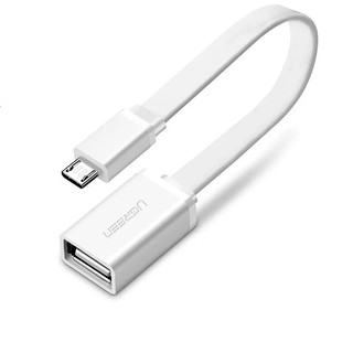 Dây micro usb dẹt có hỗ trợ otg ugreen 10395 10821 us133