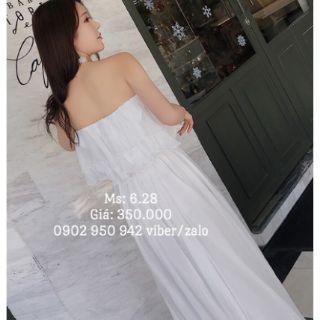Đầm maxi đi biển mặc được nhiểu kiểu MS 6.28