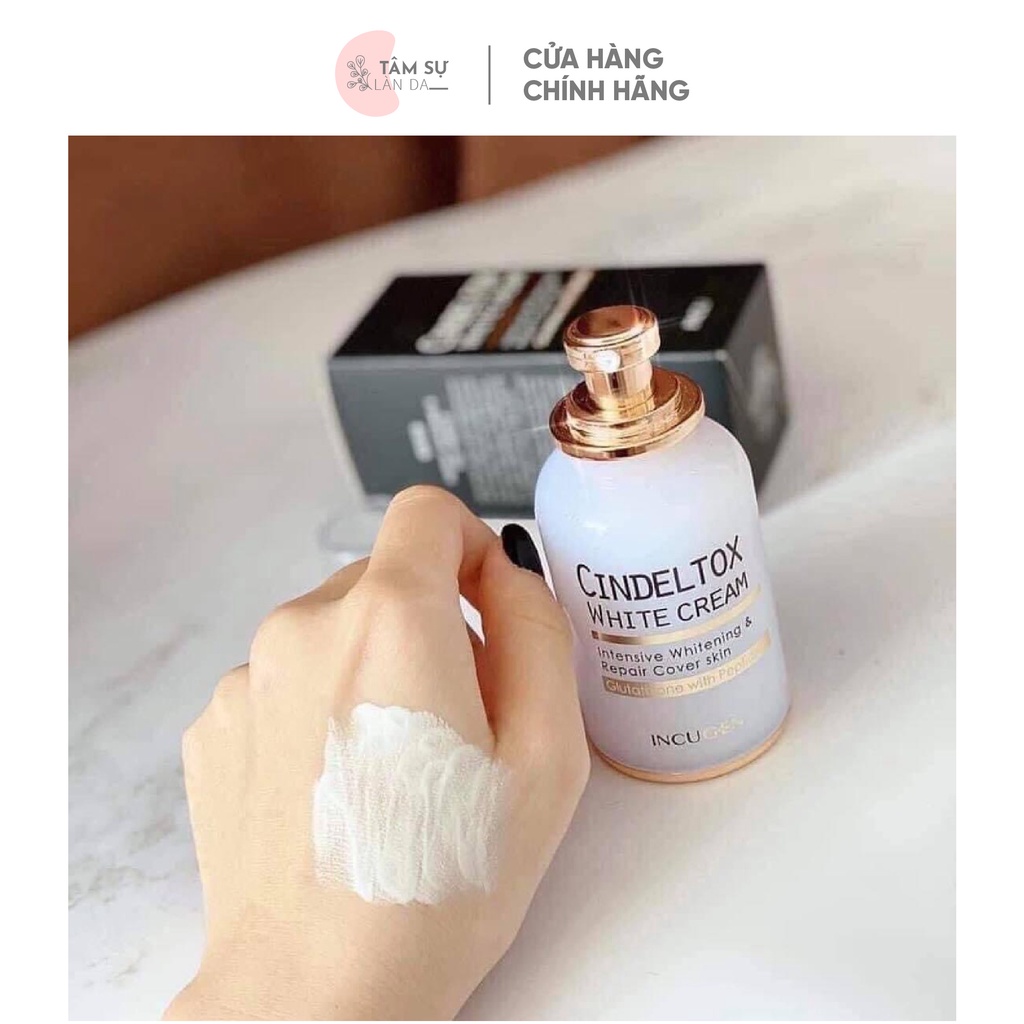 Kem Truyền Trắng Da Cindeltox White Cream 50ml