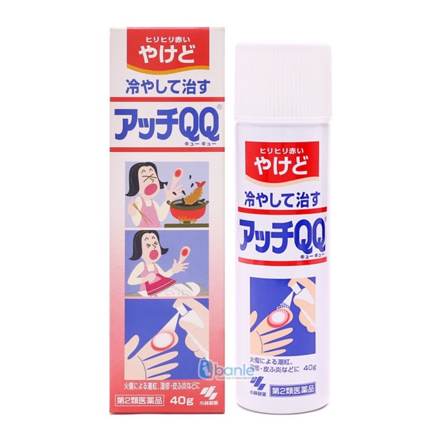 Thuốc xịt bỏng Nhật