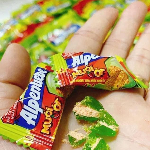 Kẹo Alpenliebe hương vị xòai nhân muối ớt (Gói 30 viên)