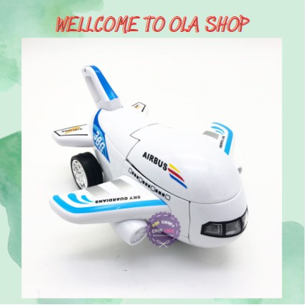 Máy bay airbus biến hình robot