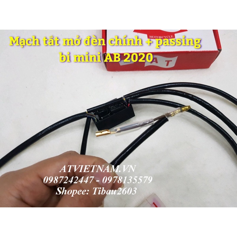 Mạch bật tắt đèn cho Airblade 2020 - 2023 + passing trợ sáng