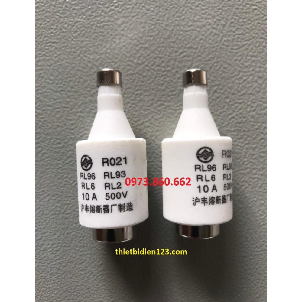 Cầu chì cổ chai R021 10A 20A - Cầu chì RO21 -TBĐ