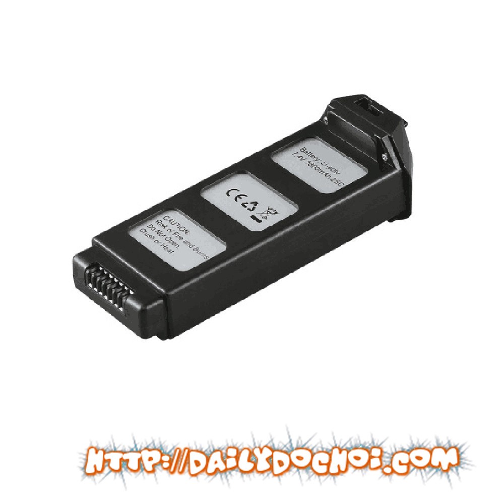 Pin máy bay MJX BUGS 5W 7.4V 1800mah hàng chính hãng