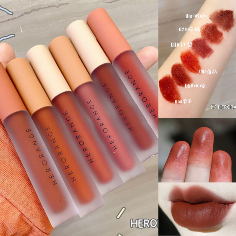 HERORANGE Matte Lip Glaze Matte Velvet Lipsticks | BigBuy360 - bigbuy360.vn