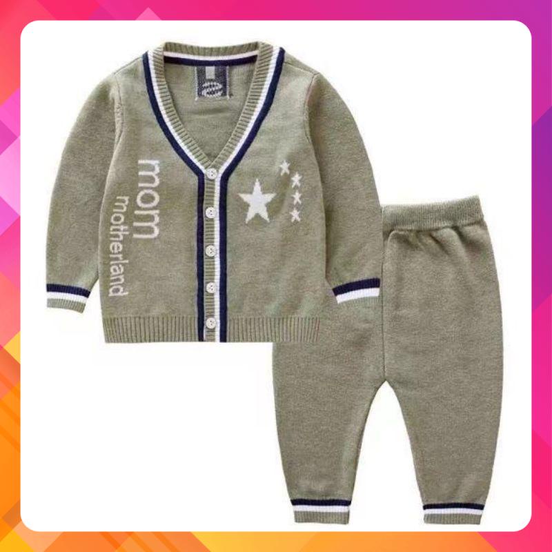 Set bộ len hàng quảng châu loại 1, dày đẹp cho bé yêu NHÓM 1: 7-13KG