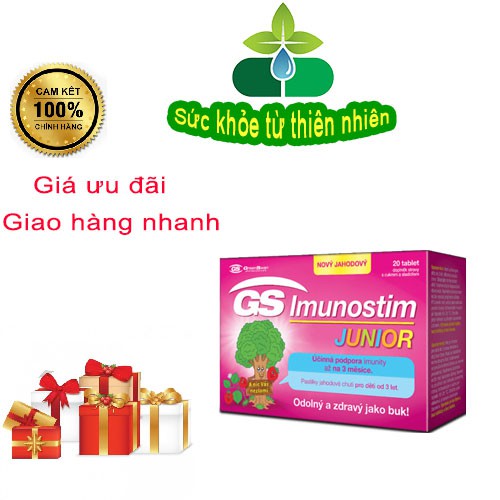 GS IMUNOSTIM JUNIOR- SẢN PHẨM GIÚP TĂNG KHẢ NĂNG MIỄN DỊCH