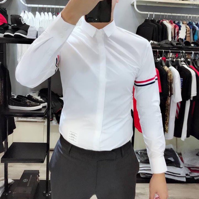 Sơ mi quốc dân hàng cao cấp chất cotton lụa trơn không nhăn hàng slimfit body | WebRaoVat - webraovat.net.vn