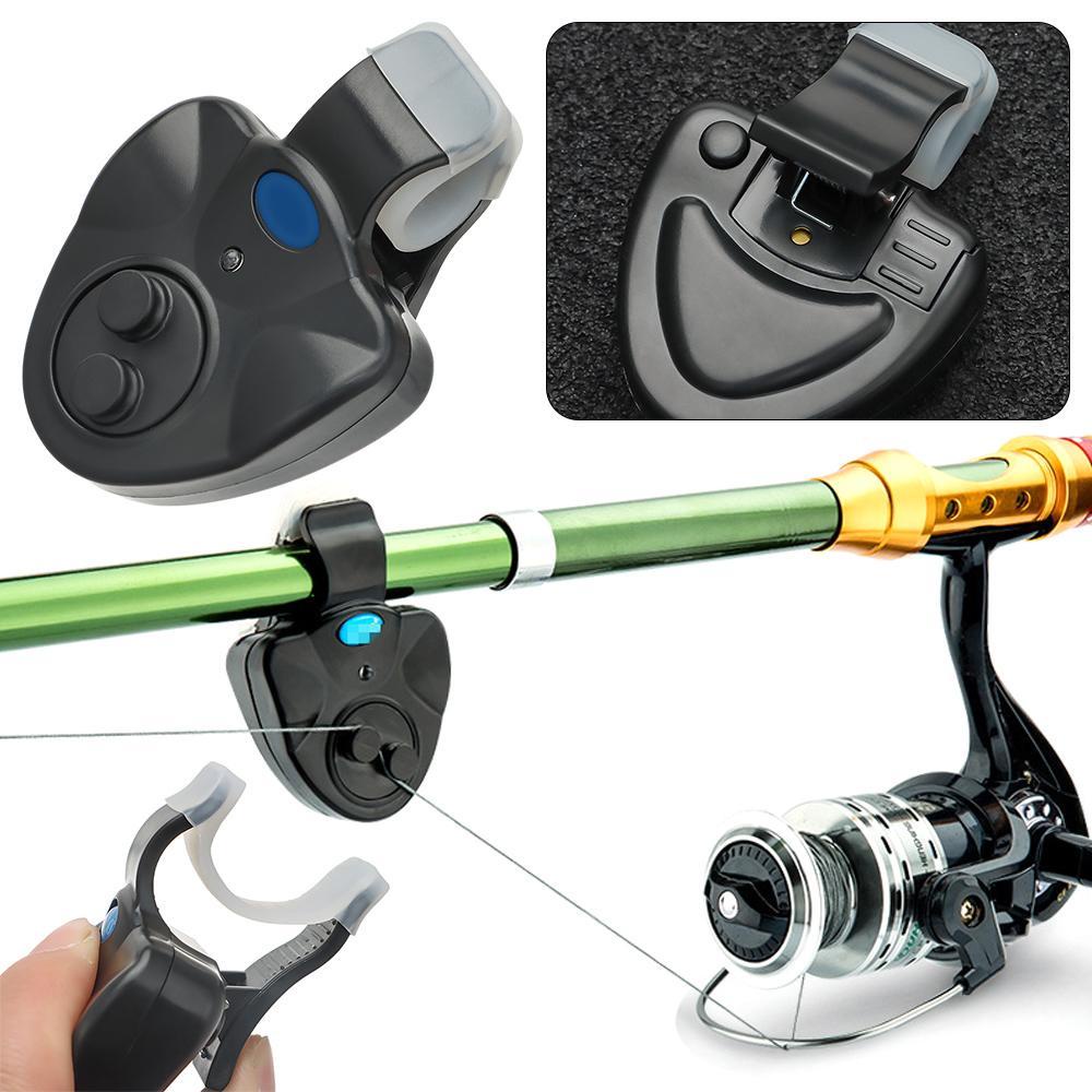 Còi Báo Hiệu Cá Cắn Câu Có Đèn LED Chống Trượt