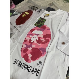 [ẢNH THẬT 100%] Áo thun Bape head camo