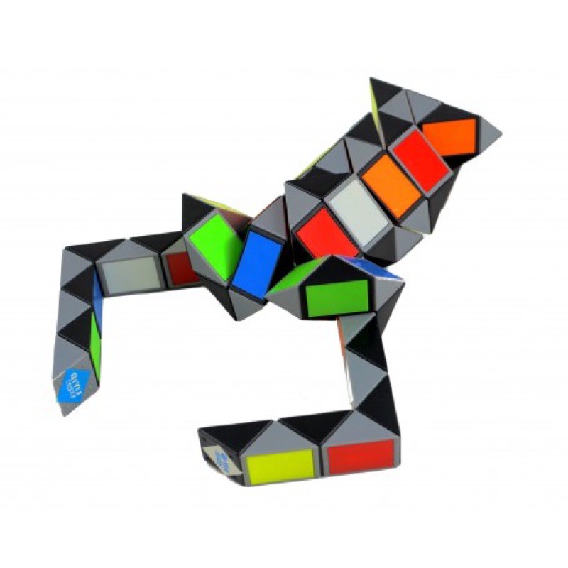 Rubik Biến Thể Đủ Màu tạo hình đa dạng 72 khớp - Rubik Magic Dây Cao Cấp (Màu Ngẫu Nhiên) giúp trẻ sáng tạo và khéo léo.