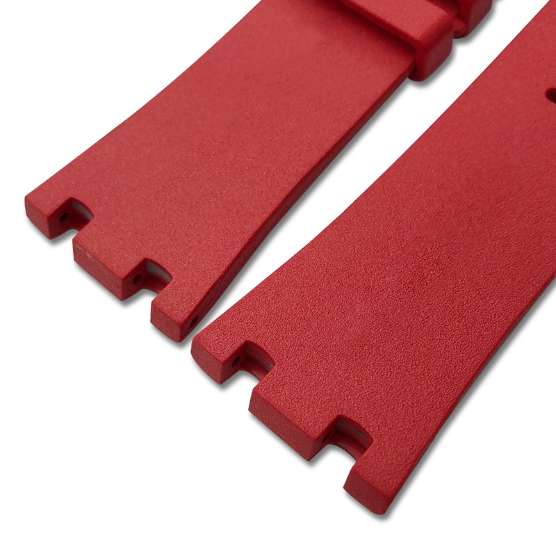 Dây Đeo Đồng Hồ Bằng Cao Su Silicone 28mm Chống Mài Mòn Có LOGO Cho Audemars and Piguet