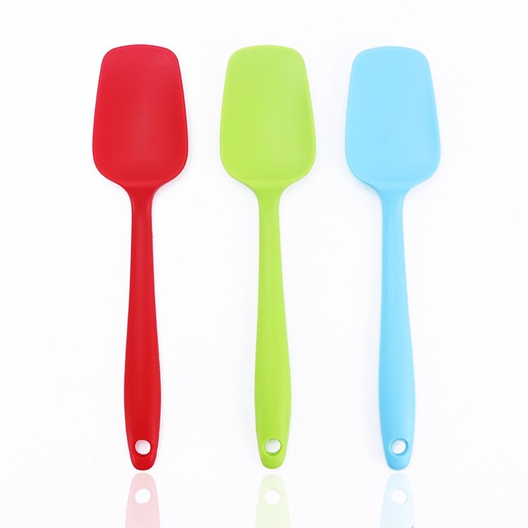 Spatula Cây Vét Bột Phới Trộn Bột Dạng Thìa Dụng Cụ Làm Bánh Nhà Bếp Bằng Silicon Chịu Nhiệt Cao Cấp  - SPA210THIA