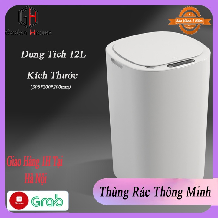 Thùng Rác Thông Minh, Cảm Ứng Mở Nắp Tiện Lợi Khi Sử Dụng.