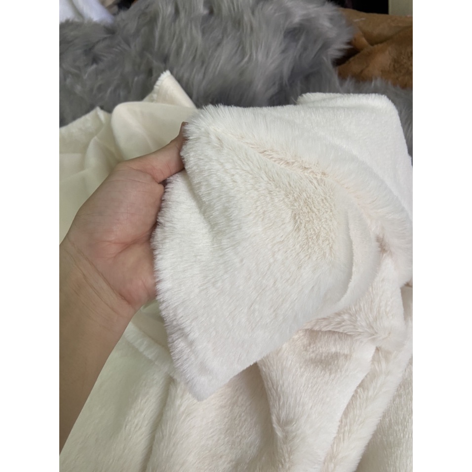Thảm lông ngắn - vải lông mịn - Thảm lông trải tủ điện thoại