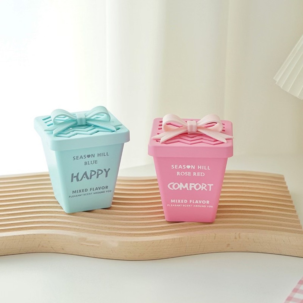 Sáp Thơm Phòng Season Hill COZYBIN Hình Hộp Quà Với 6 Mùi Hương Tự Nhiên 190g - STP03