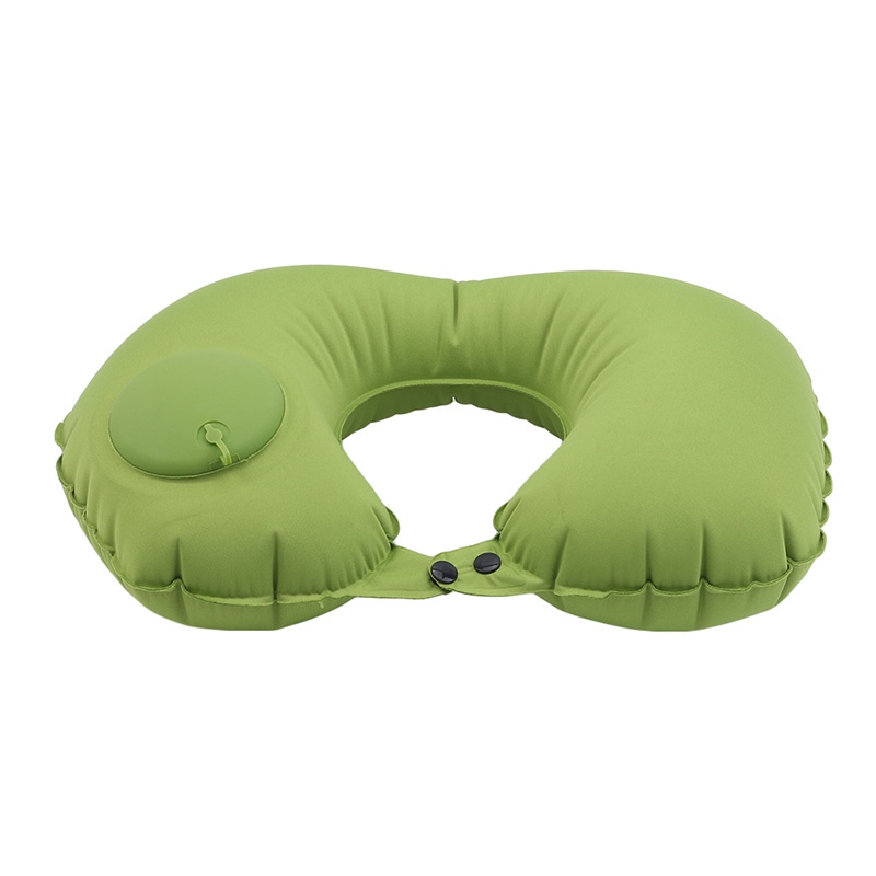 Portable Inflatable U Shaped Travel Pillow Functional Neck Car Head Rest Air Cushion for Travel Office Nap Head Rest Air Cushion Neck Pillow