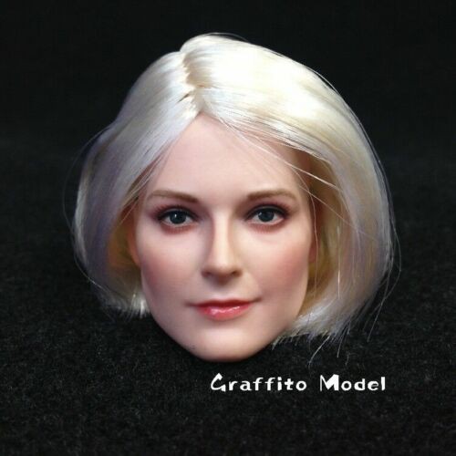 Mô Hình Đầu Cô Gái Tóc Ngắn 12 "Tỉ Lệ 1 / 6