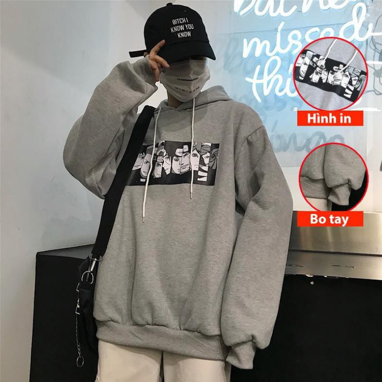 [Manman] Áo hoodie giới tính in hình naruto thời trang, chất nỉ ấm dáng đẹp trẻ trung New hàn quốc một 5