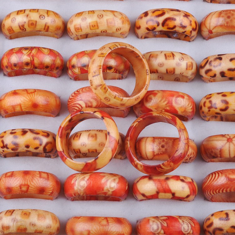 Nhẫn Gỗ Thiết Kế Đơn Giản Thời Trang