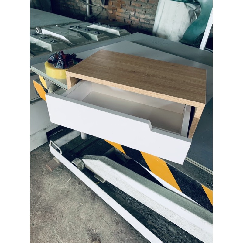 ✅ Bàn trang điểm gắn tường mini 50cm vân gỗ đẹp TFU-B01784 | BigBuy360 - bigbuy360.vn