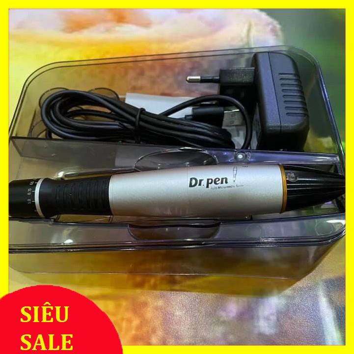 Máy dr.pen A1-W phi kim lăn kim tích điện spa Làm đẹp