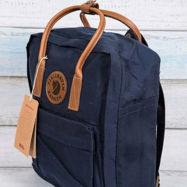 Balo nữ Kanken Mini No.2 Navy vải G1000 cao cấp bảo hành 2 năm