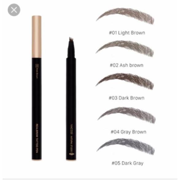 Cọ dạ nước săm vẽ chân mày Vacosi RealBrow Tattoo Pen | BigBuy360 - bigbuy360.vn